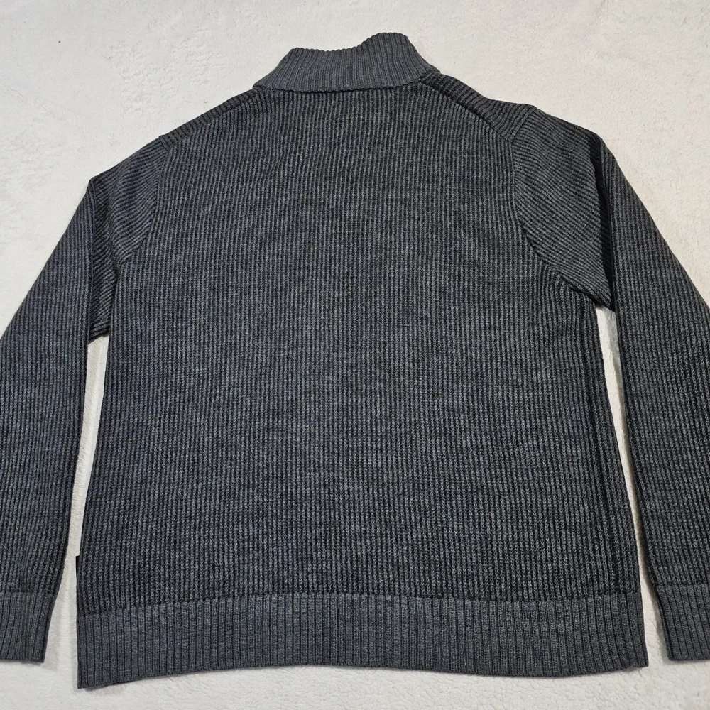 Patagonia Sweater Mens Wool 1/4 Zip Pullover Size Large.